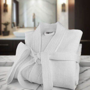 Bath Linen Honey Comb Bathrobe