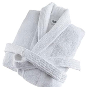 Bath Linen Terry Velour Bathrobe
