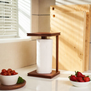 Wooden Kitchen Square tissue paper holder stand